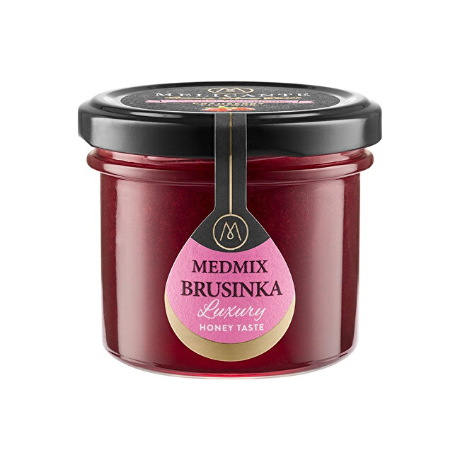 Zobrazit detail výrobku HoneyMix Med s brusinkou 140 g Zobrazit detail výrobku HoneyMix Med s brusinkou 140 g