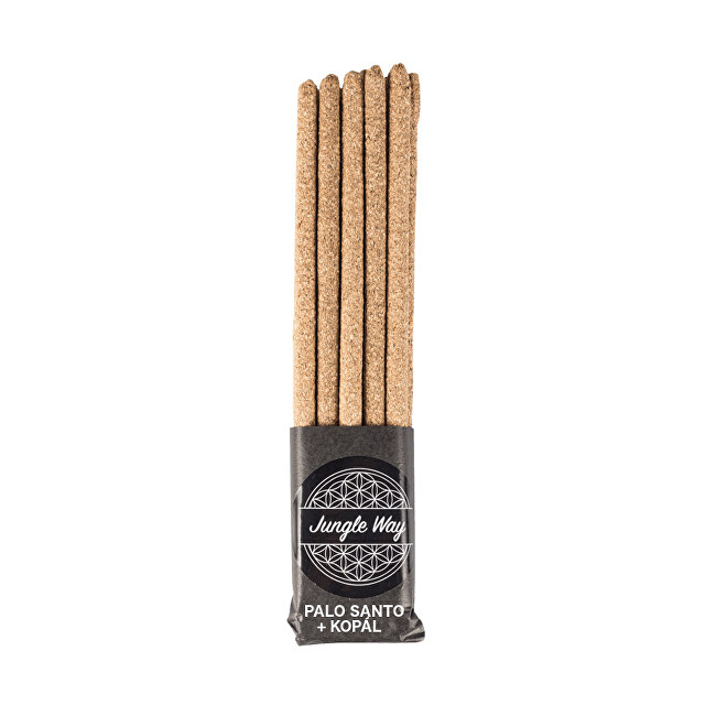Zobrazit detail výrobku Jungle Way Palo Santo & černý kopál - vonné tyčinky Zobrazit detail výrobku Jungle Way Palo Santo & černý kopál - vonné tyčinky