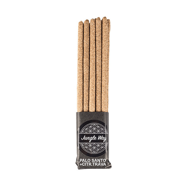 Zobrazit detail výrobku Jungle Way Palo Santo & citrónová tráva - vonné tyčinky Zobrazit detail výrobku Jungle Way Palo Santo & citrónová tráva - vonné tyčinky