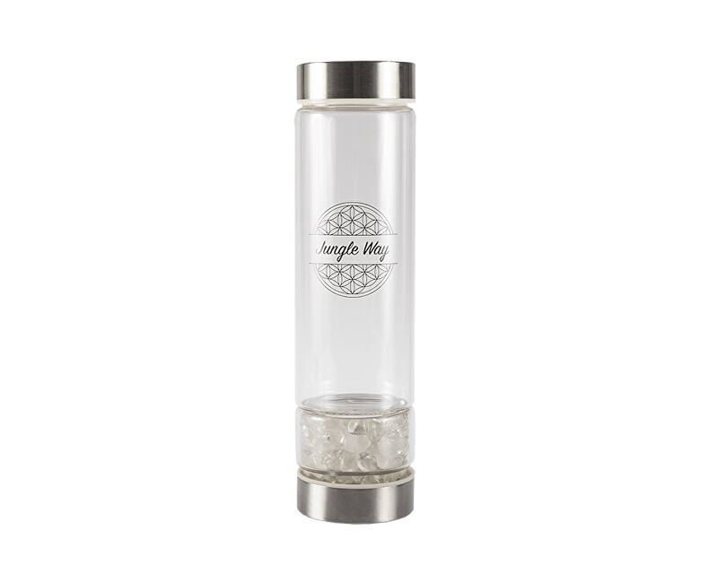 Zobrazit detail výrobku Jungle Way Skleněná láhev s křišťálem 480 ml Zobrazit detail výrobku Jungle Way Skleněná láhev s křišťálem 480 ml
