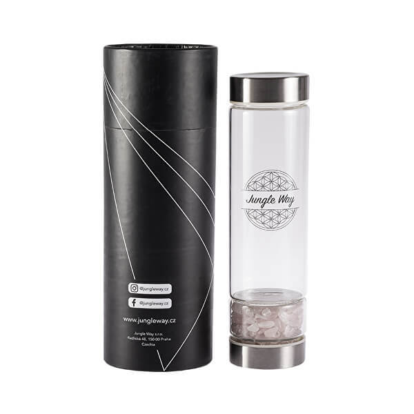 Jungle Way Sklenená fľaša s ruženínom 480 ml