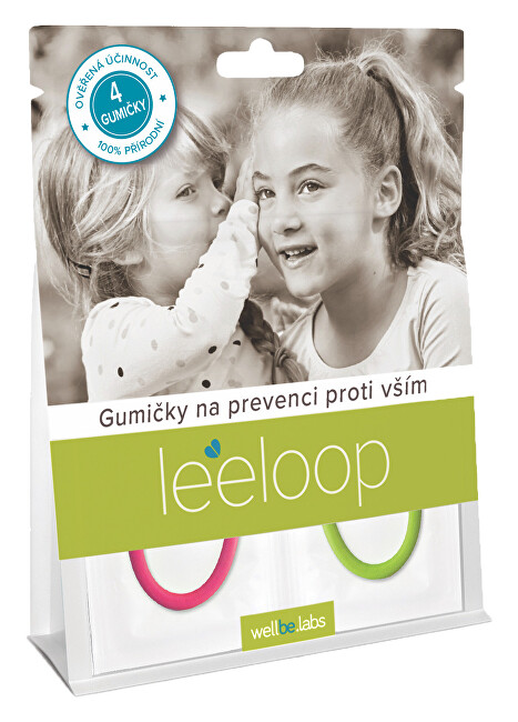 Zobrazit detail výrobku LEELOOP Leeloop Gumičky na prevenci proti vším 4 ks Zobrazit detail výrobku LEELOOP Leeloop Gumičky na prevenci proti vším 4 ks