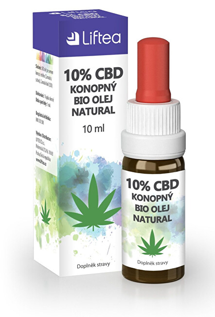 Zobrazit detail výrobku Liftea 10% CBD konopný olej 10 ml Zobrazit detail výrobku Liftea 10% CBD konopný olej 10 ml