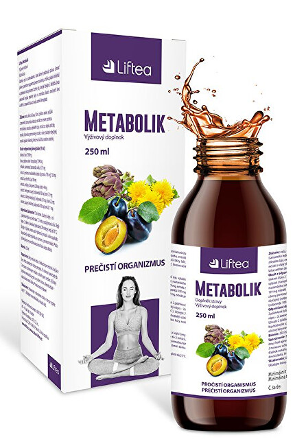 Zobrazit detail výrobku Liftea Metabolik sirup 250 ml Zobrazit detail výrobku Liftea Metabolik sirup 250 ml