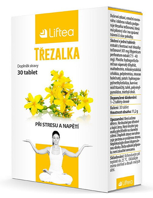 Zobrazit detail výrobku Liftea Třezalka 30 tablet Zobrazit detail výrobku Liftea Třezalka 30 tablet