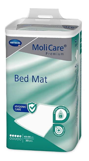 Zobrazit detail výrobku MoliCare Podložky Bed Mat 5 kapek 60 x 90 - 30 ks Zobrazit detail výrobku MoliCare Podložky Bed Mat 5 kapek 60 x 90 - 30 ks
