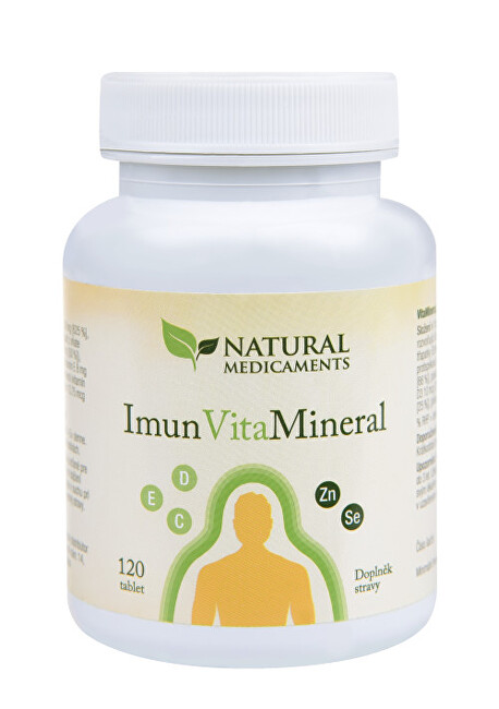 Zobrazit detail výrobku Natural Medicaments Imun VitaMineral 120 tablet Zobrazit detail výrobku Natural Medicaments Imun VitaMineral 120 tablet