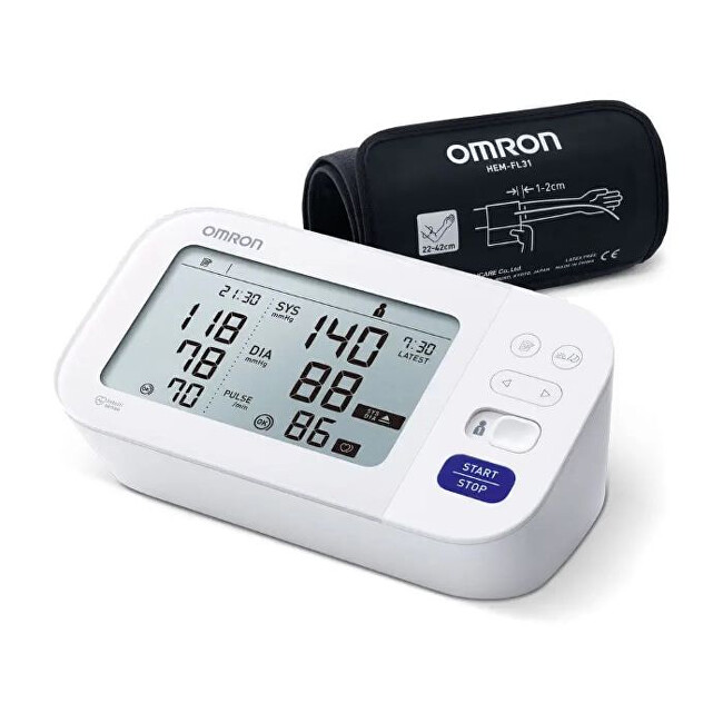 Zobrazit detail výrobku Omron Tonometr M6 Comfort (2020) s AFib Zobrazit detail výrobku Omron Tonometr M6 Comfort (2020) s AFib