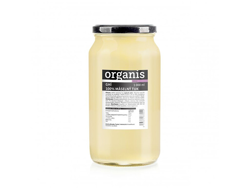 Zobrazit detail výrobku Organis Ghí 1000ml Zobrazit detail výrobku Organis Ghí 1000ml