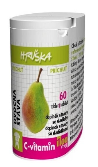 Zobrazit detail výrobku Rapeto C Vitamin Hruška 60 tablet Zobrazit detail výrobku Rapeto C Vitamin Hruška 60 tablet
