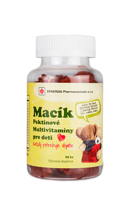 Zobrazit detail výrobku Synergia Macík - Pektinové multivitaminy pro děti 90 ks Zobrazit detail výrobku Synergia Macík - Pektinové multivitaminy pro děti 90 ks