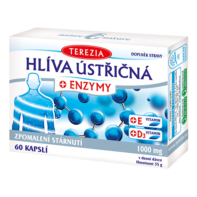 Zobrazit detail výrobku Terezia Company Hlíva ústřičná + enzymy 60 kapslí Zobrazit detail výrobku Terezia Company Hlíva ústřičná + enzymy 60 kapslí