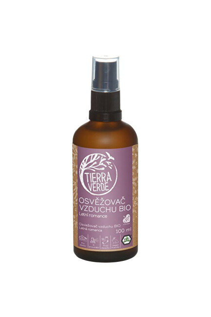 Zobrazit detail výrobku Tierra Verde Osvěžovač vzduchu – BIO Letní romance (lahvička 100 ml) Zobrazit detail výrobku Tierra Verde Osvěžovač vzduchu – BIO Letní romance (lahvička 100 ml)