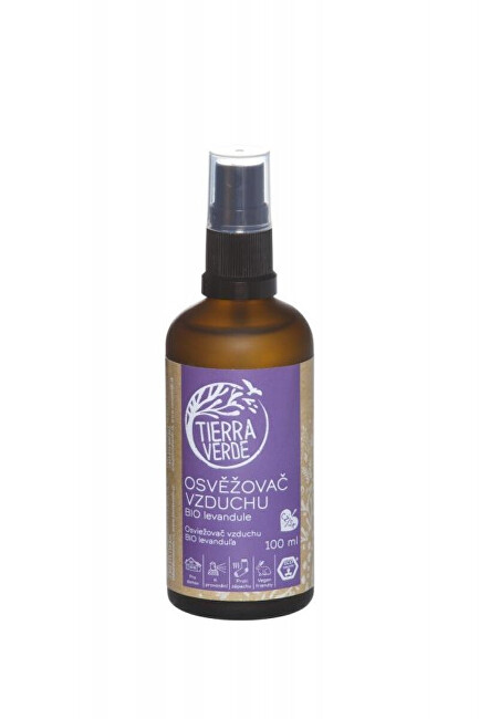 Zobrazit detail výrobku Tierra Verde Osvěžovač vzduchu – BIO levandule 100 ml Zobrazit detail výrobku Tierra Verde Osvěžovač vzduchu – BIO levandule 100 ml