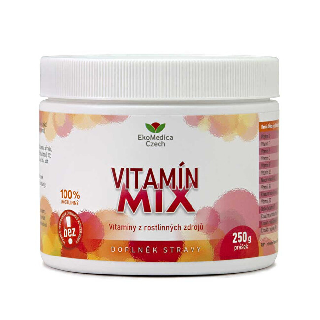Zobrazit detail výrobku EkoMedica Czech Vitamín mix 250 g Zobrazit detail výrobku EkoMedica Czech Vitamín mix 250 g