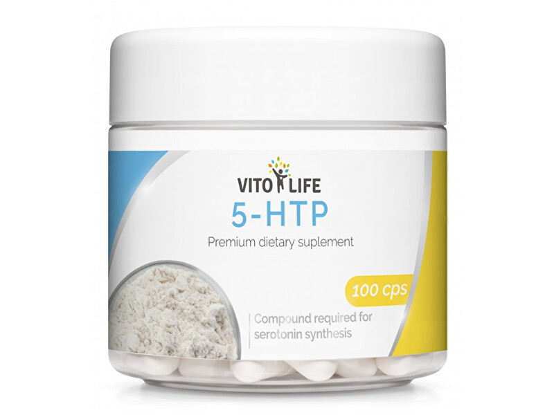 Zobrazit detail výrobku Vito life 5-HTP 50 mg, 100 tobolek Zobrazit detail výrobku Vito life 5-HTP 50 mg, 100 tobolek