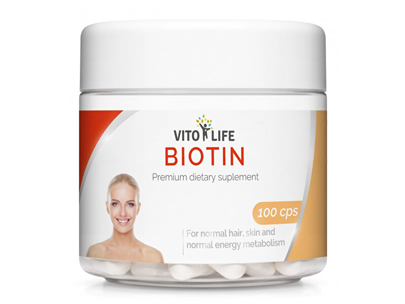 Zobrazit detail výrobku Vito life Biotin 300 ?g, 100 tobolek Zobrazit detail výrobku Vito life Biotin 300 ?g, 100 tobolek