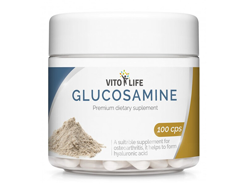 Zobrazit detail výrobku Vito life Glukosamin 560 mg, 100 tobolek Zobrazit detail výrobku Vito life Glukosamin 560 mg, 100 tobolek