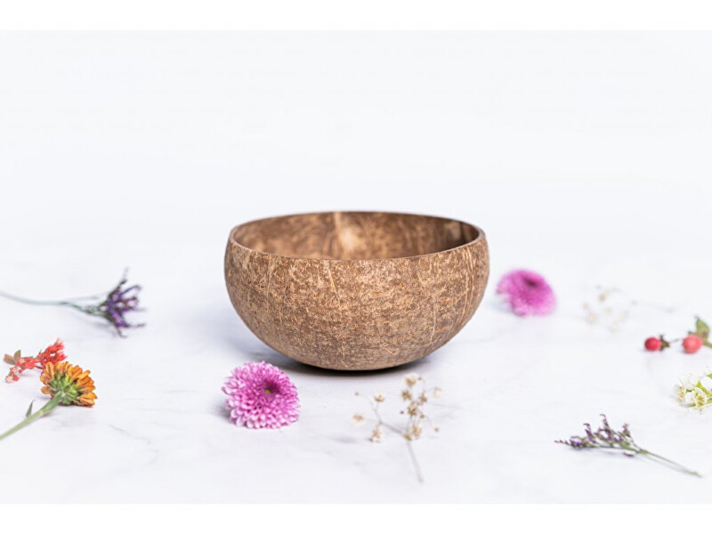 Zobrazit detail výrobku zKokosu Kokosová miska NATURAL Zobrazit detail výrobku zKokosu Kokosová miska NATURAL