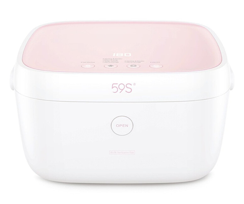 Zobrazit detail výrobku 59S 59S UV-C Multifunkčí sterilizační box T5 bateriový - Pink Zobrazit detail výrobku 59S 59S UV-C Multifunkčí sterilizační box T5 bateriový - Pink