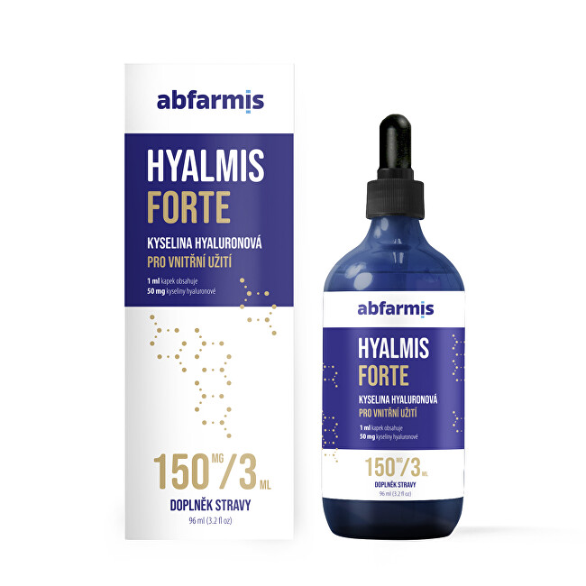 Zobrazit detail výrobku ABFARMIS Abfarmis Hyalmis Forte - kyselina hyaluronová 96 ml Zobrazit detail výrobku ABFARMIS Abfarmis Hyalmis Forte - kyselina hyaluronová 96 ml