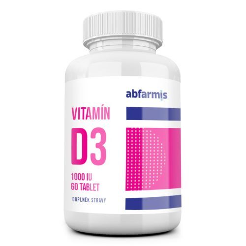Zobrazit detail výrobku ABFARMIS Vitamín D3 - 1000 IU - 60 tablet Zobrazit detail výrobku ABFARMIS Vitamín D3 - 1000 IU - 60 tablet