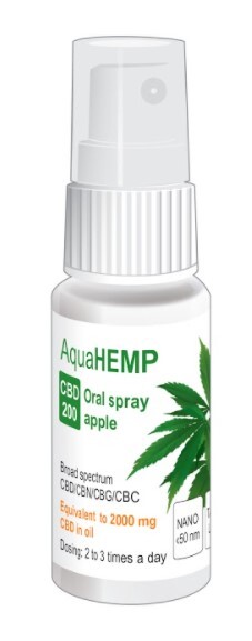 Zobrazit detail výrobku OVONEX AquaHEMP spray APPLE broad spectrum CBD 200 - 25 ml Zobrazit detail výrobku OVONEX AquaHEMP spray APPLE broad spectrum CBD 200 - 25 ml