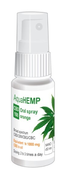 Zobrazit detail výrobku AquaHEMP AquaHEMP spray ORANGE broad spectrum CBD 100 - 25 ml Zobrazit detail výrobku AquaHEMP AquaHEMP spray ORANGE broad spectrum CBD 100 - 25 ml