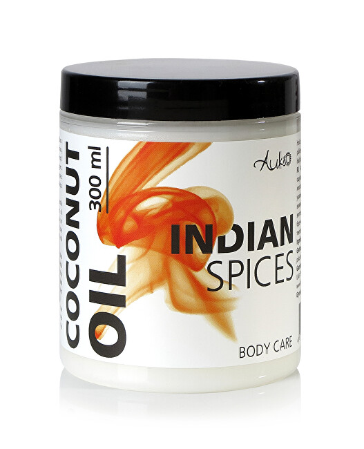 Zobrazit detail výrobku Aukso Kokosový olej bodycare Indická koření 300 ml Zobrazit detail výrobku Aukso Kokosový olej bodycare Indická koření 300 ml