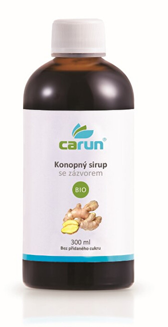 Zobrazit detail výrobku CARUN Konopný sirup s příchutí zázvoru BIO 300 ml Zobrazit detail výrobku CARUN Konopný sirup s příchutí zázvoru BIO 300 ml