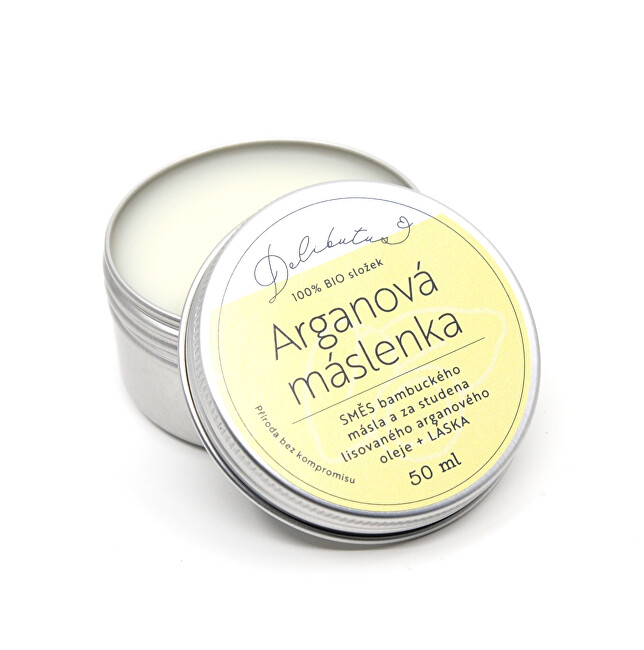 Zobrazit detail výrobku Delibutus Arganová máslenka 50 ml Zobrazit detail výrobku Delibutus Arganová máslenka 50 ml