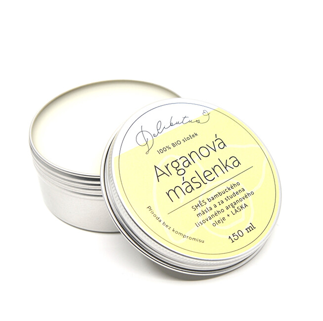 Zobrazit detail výrobku Delibutus Arganová máslenka 150 ml Zobrazit detail výrobku Delibutus Arganová máslenka 150 ml