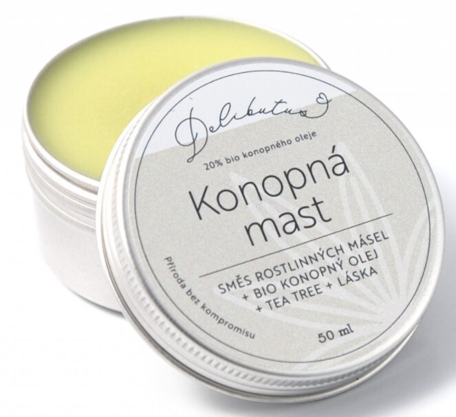 Zobrazit detail výrobku Delibutus Konopná mast 50ml Zobrazit detail výrobku Delibutus Konopná mast 50ml