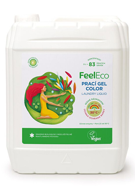 Zobrazit detail výrobku Feel Eco Prací gel color 5 l Zobrazit detail výrobku Feel Eco Prací gel color 5 l