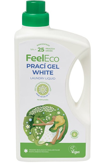 Zobrazit detail výrobku Feel Eco Prací gel white 1,5 l Zobrazit detail výrobku Feel Eco Prací gel white 1,5 l