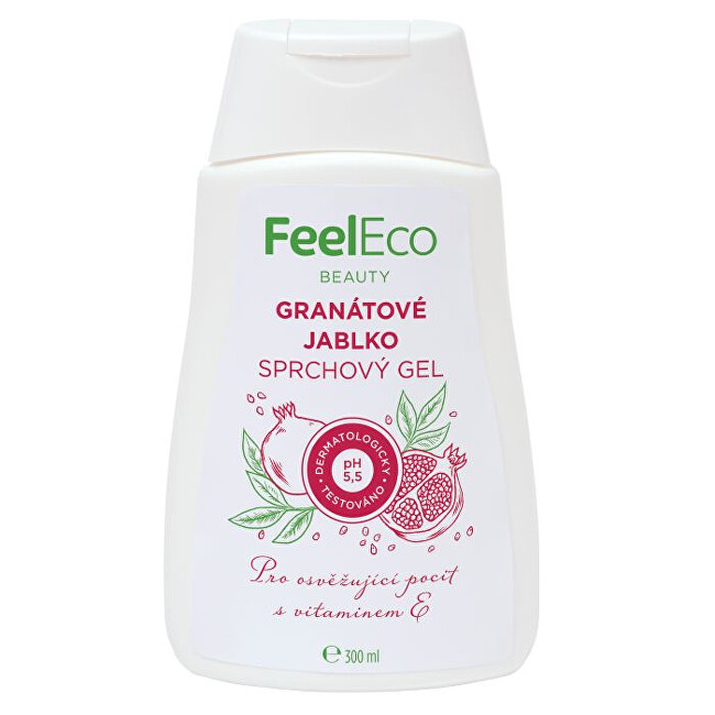 Zobrazit detail výrobku Feel Eco Sprchový gel - Granátové jablko 300 ml Zobrazit detail výrobku Feel Eco Sprchový gel - Granátové jablko 300 ml