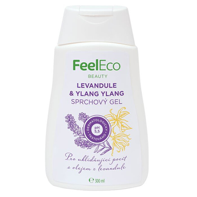 Zobrazit detail výrobku Feel Eco Sprchový gel - Levandule & Ylang-Ylang 300 ml Zobrazit detail výrobku Feel Eco Sprchový gel - Levandule & Ylang-Ylang 300 ml