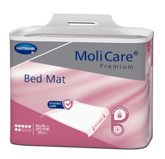Zobrazit detail výrobku MoliCare MoliCare Bed Mat 7 kapek se záložkami 30 ks Zobrazit detail výrobku MoliCare MoliCare Bed Mat 7 kapek se záložkami 30 ks