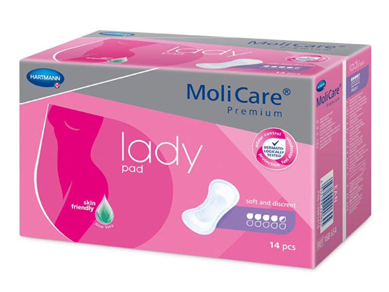 Zobrazit detail výrobku MoliCare MoliCare Lady 4,5 kapky 14 ks Zobrazit detail výrobku MoliCare MoliCare Lady 4,5 kapky 14 ks