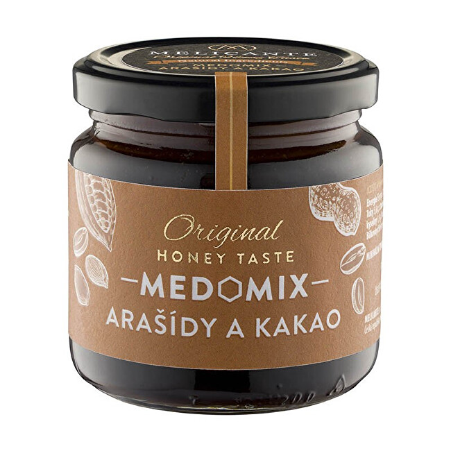 Zobrazit detail výrobku HoneyMix Med s arašídy a kakaem 230 g Zobrazit detail výrobku HoneyMix Med s arašídy a kakaem 230 g