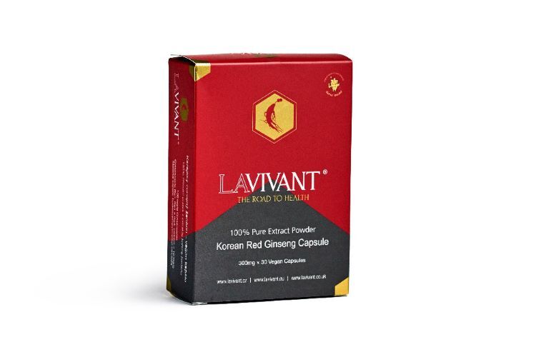 Zobrazit detail výrobku Lavivant Korejský ženšen VEGAN 30 kapslí Zobrazit detail výrobku Lavivant Korejský ženšen VEGAN 30 kapslí