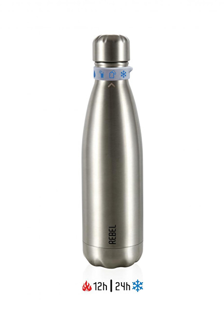 Zobrazit detail výrobku LES ARTISTES Termoláhev 500 ml Rebel Silver A-1997 Zobrazit detail výrobku LES ARTISTES Termoláhev 500 ml Rebel Silver A-1997