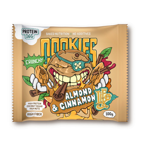 Zobrazit detail výrobku Lifelike Food Cookies almond cinnamon 100 g Zobrazit detail výrobku Lifelike Food Cookies almond cinnamon 100 g