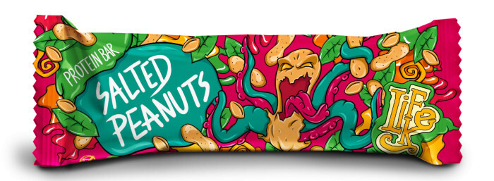 Zobrazit detail výrobku Lifelike Food Protein bar Salted peanuts 45 g Zobrazit detail výrobku Lifelike Food Protein bar Salted peanuts 45 g