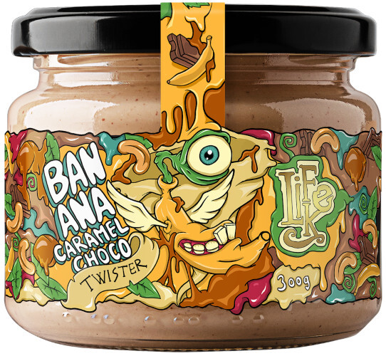 Zobrazit detail výrobku Lifelike Food Twister Banoffee 300 g Zobrazit detail výrobku Lifelike Food Twister Banoffee 300 g