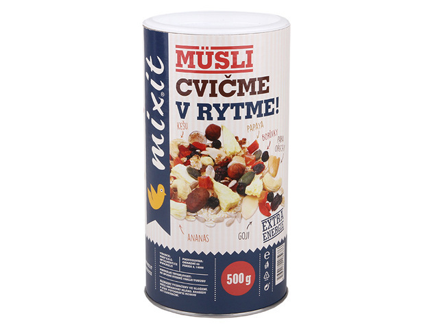 Zobrazit detail výrobku Mixit Cvičme v rytme 500 g Zobrazit detail výrobku Mixit Cvičme v rytme 500 g
