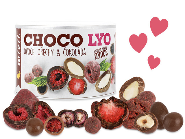 Zobrazit detail výrobku Mixit Křupavé ovoce a ořechy v čokoládě 180 g Zobrazit detail výrobku Mixit Křupavé ovoce a ořechy v čokoládě 180 g