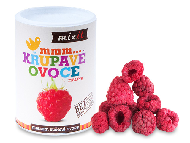 Mixit Malina - Chrumkavé ovocia 70 g