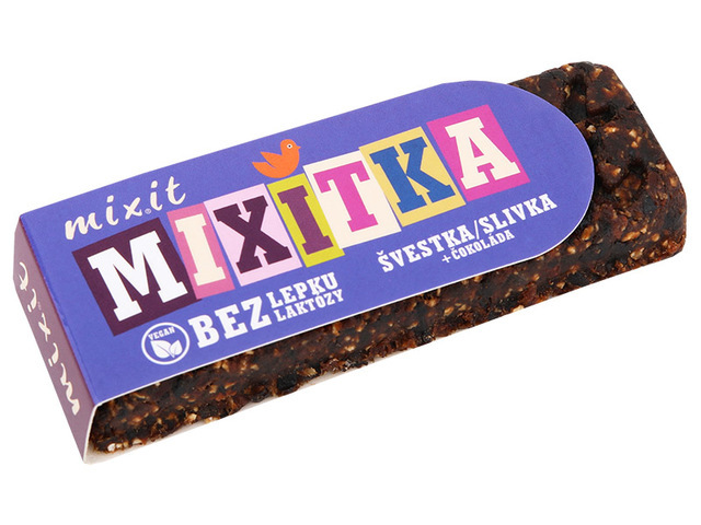 Zobrazit detail výrobku Mixit Mixitka BEZ LEPKU- Švestka + čokoláda 50 g Zobrazit detail výrobku Mixit Mixitka BEZ LEPKU- Švestka + čokoláda 50 g