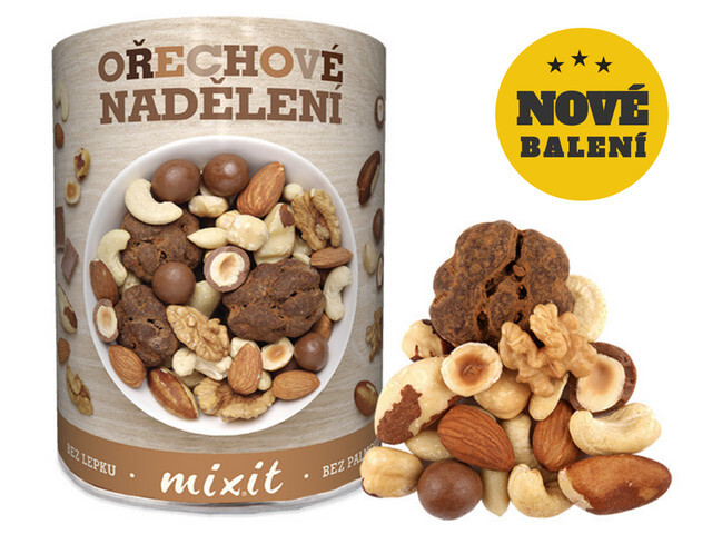Zobrazit detail výrobku Mixit Ořechové nadělení 450 g Zobrazit detail výrobku Mixit Ořechové nadělení 450 g